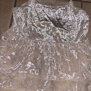 Velvet medium wore once